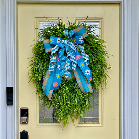 Year Round Beaded Grass Wreath