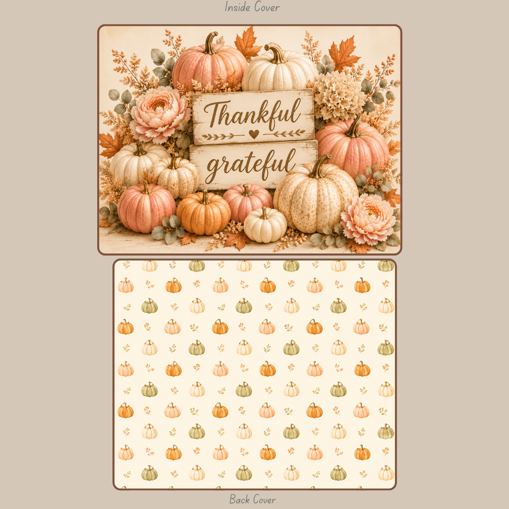 Baby Highland Cow Cozy Autumn Collection 3D Card Folio Printable Kit | Fall Junk Journal & Paper Craft PDF