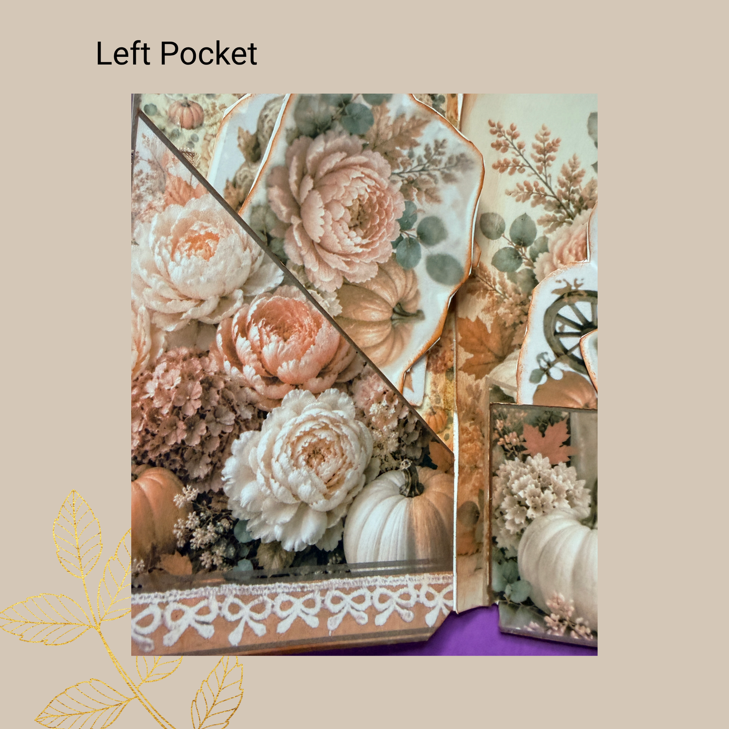 Baby Highland Cow Cozy Autumn Collection 3D Card Folio Printable Kit | Fall Junk Journal & Paper Craft PDF