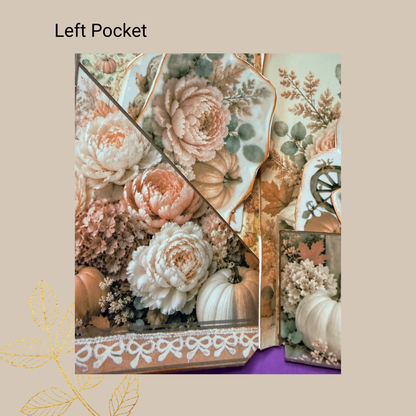 Baby Highland Cow Cozy Autumn Collection 3D Card Folio Printable Kit | Fall Junk Journal & Paper Craft PDF