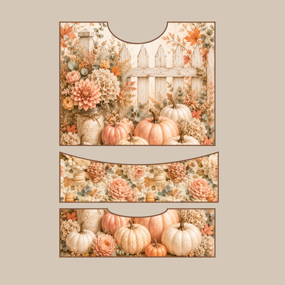 Baby Highland Cow Cozy Autumn Collection 3D Card Folio Printable Kit | Fall Junk Journal & Paper Craft PDF
