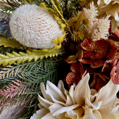 Fall Rustic Lariat Rope Wreath – Neutral Western Wall & Door Decor