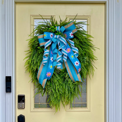 Year Round Beaded Grass Wreath