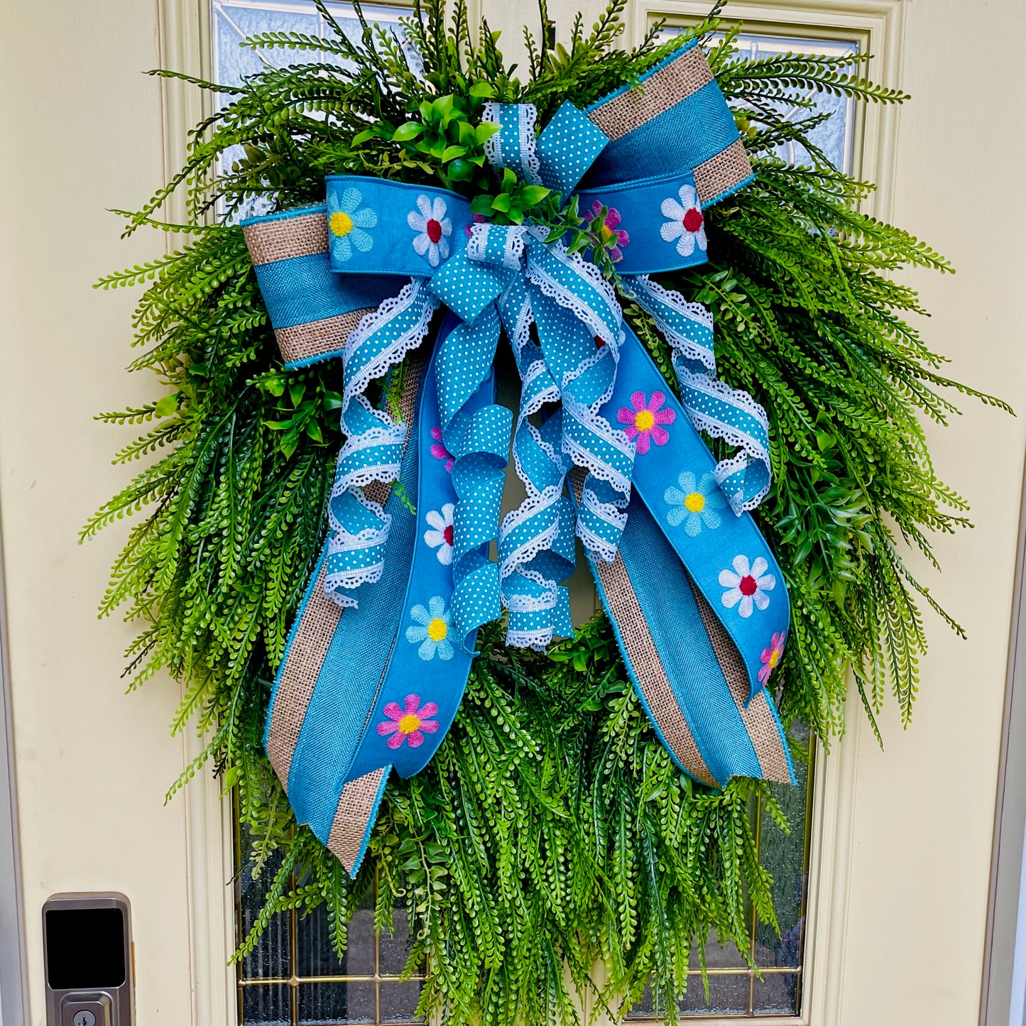 Year Round Beaded Grass Wreath