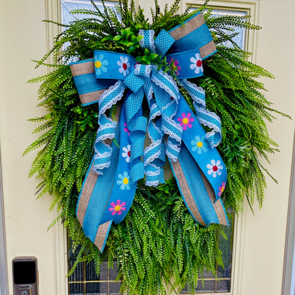 Year Round Beaded Grass Wreath