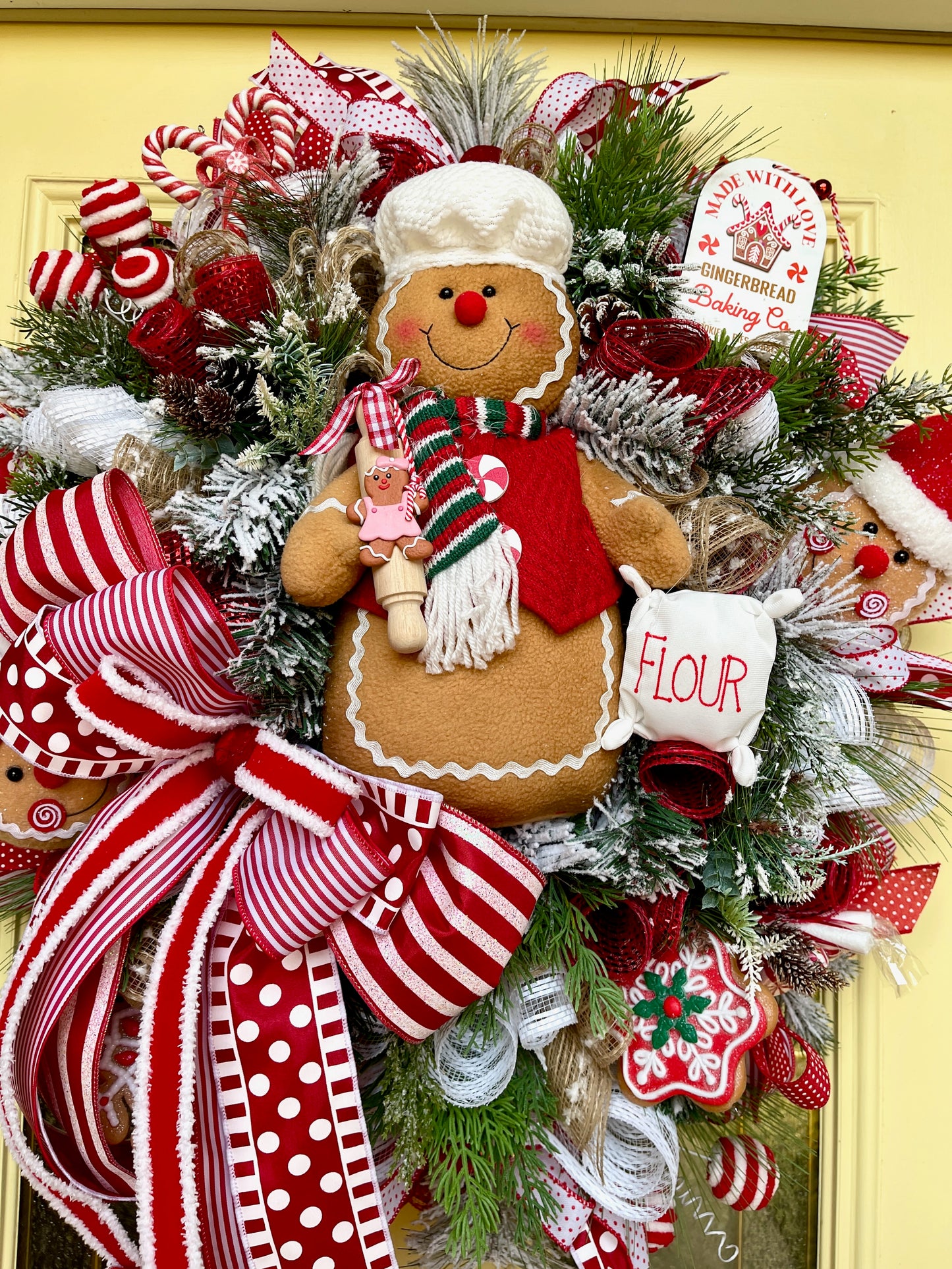 Gingerbread Baking Co. Wreath — Back by Popular Demand