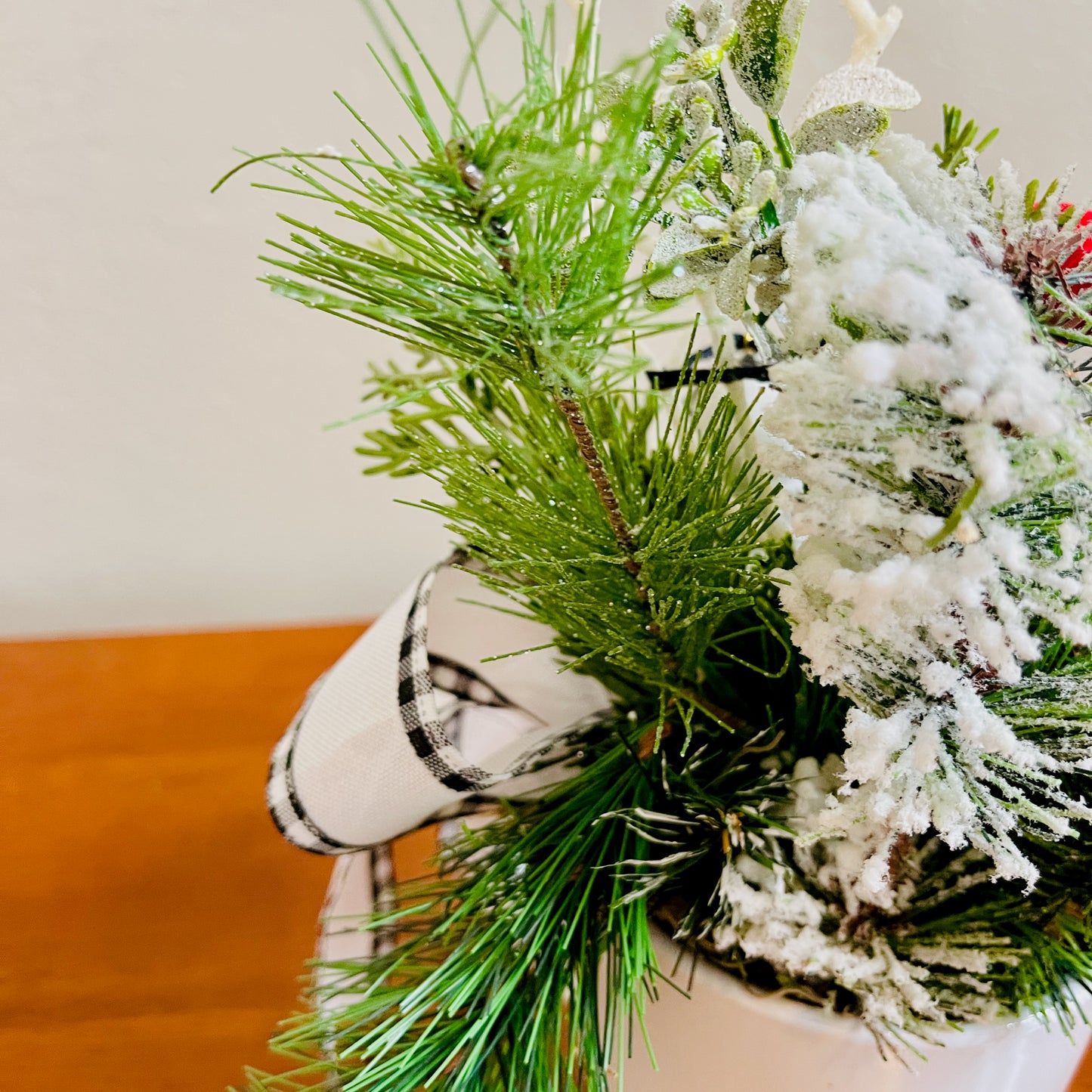 Snowman Peppermint Coffee Mug Arrangement — Teacher & Secret Santa Gift (Reusable Mug)