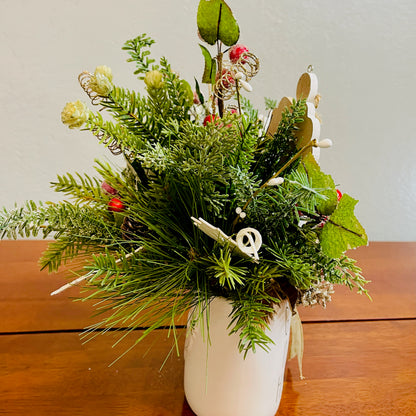Glory in the Highest” Christmas Mug Arrangement — Faith-Filled Teacher & Secret Santa Gift (Reusable Mug)