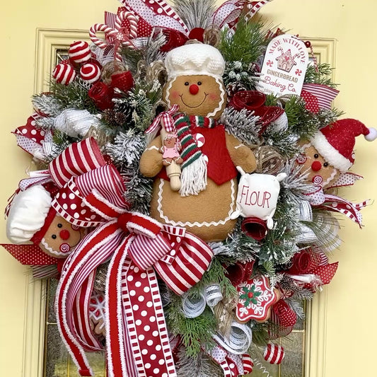 Gingerbread Baking Co. Wreath — Back by Popular Demand