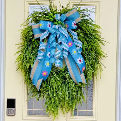 Year Round Beaded Grass Wreath